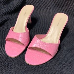 Amanda Smith Jupiter heels worn but in original box.